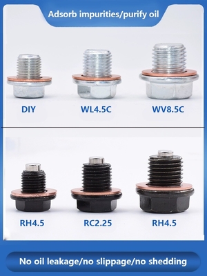 Magnetische Olie Pan Drain Bolt Plug M14x1.5 M12x2.25 voor AC SCHNITZER X6 E71 SUV 08-14