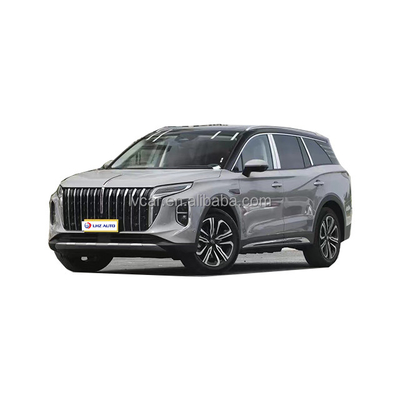 2024 HongQi HS7 Black Mid to Large-sized SUV met linkshandige aandrijving en geen dakrek