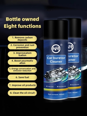 In-Car Foam Carpet Reiniging Makkelijk gemaakt met 220ml Waterloze Car Wash Foam Cleaner Spray