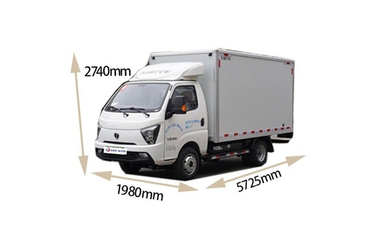 FeiDi Ditu EF3 Pure Electric Mini Truck met lange uithoudingsvermogen doos en ruime interieur