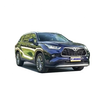 Highlander Toyota's Electric Fabric Red Standard Turbo Dark Multifunctionele Hybrid SUV
