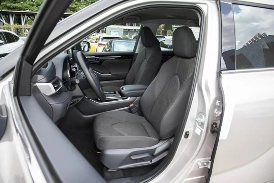 Highlander Toyota's Electric Fabric Red Standard Turbo Dark Multifunctionele Hybrid SUV