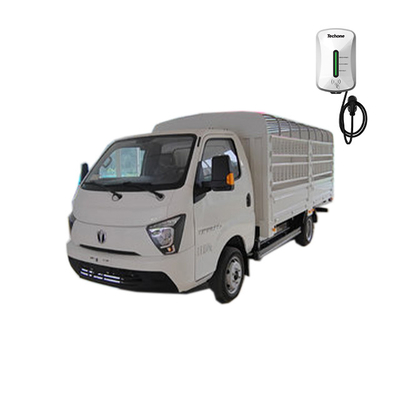Elektrische vrachtwagen 3,95m 4,01m 3,6m Mini Truck met 2 zitplaatsen en 0,5 uur oplaadtijd