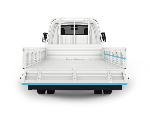 Feidi EF3 elektrische vrachtwagen met 3,6m-4m vrachtbus 55,7 batterijcapaciteit en 2 zitplaatsen