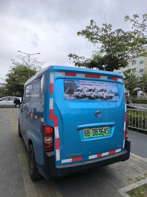 Elektrische minibus Feidie Auto's Q2V 2 zitplaatsen Elektrische bestelwagen Gebruikte vrachtwagen 290 km Energievoertuig