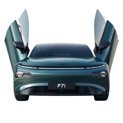 Xpeng P7 Ev 5 zitplaatsen Elektrische SUV Auto met donkere interieurkleur en turbomotor type