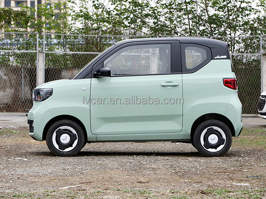 120-170Km cruising range Wuling Mini elektrische auto met 3-deurs 4-zits carrosserie structuur