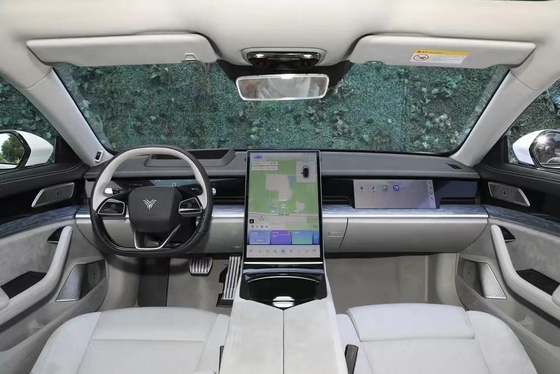 ACC cruise control uitgerust Neta Sport Car met 5 zitplaatsen en milieuvriendelijke EV-kracht