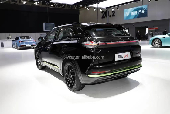 Energievoertuigen Neta U Nezha U-II 500 Pure Electric Motor Power SUV voor volwassenen optionele
