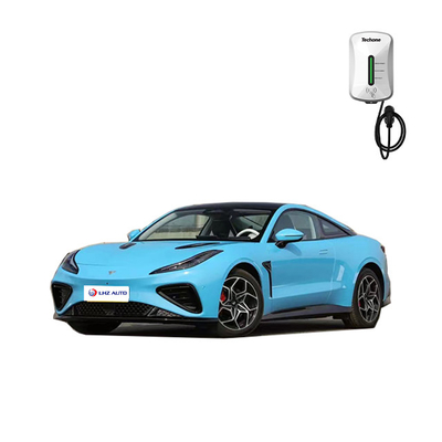 Pure Electric 2024 Nezha GT Sport Car 600 km bereik 2 deuren en 620N.m Maximaal koppel