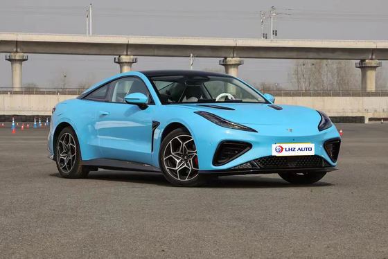 Pure Electric 2024 Nezha GT Sport Car 600 km bereik 2 deuren en 620N.m Maximaal koppel