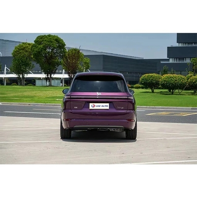 Zilveren Li Xiang L9 MAX 7 zitplaatsen AWD Drive Elektrische SUV Auto met Multi-link Front Suspension