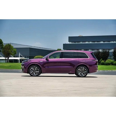Zilveren Li Xiang L9 MAX 7 zitplaatsen AWD Drive Elektrische SUV Auto met Multi-link Front Suspension