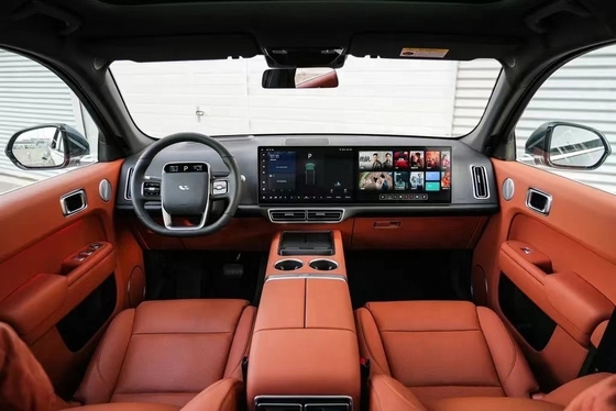 Touchscreen en benzine elektriciteit voor 2023 Li Xiang Auto L9