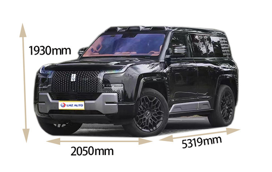 Batterijcapaciteit 49KWH Hybride elektrische SUV BYD Yangwang U8 Luxe 5 zitplaatsen Groot 4x4