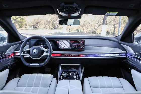 BMW i7 Luxe Grote energievoertuig het populairste model met elektrische parkeerrem