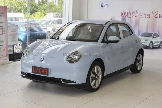 2024 ORA Good Cat elektrische auto met een batterijcapaciteit van 49,9 kW en een maximaal koppel van 210 Nm